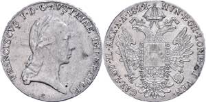 Old Austria Coins until 1918 Thaler, 1822, ... 