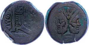 Münzen Römische Republik Cluvius Saxula, ... 