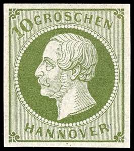 Hannover 10 Gr. dunkelgrünlicholiv, ... 