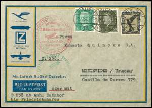 Zeppelinpost nach Sieger 1932, 2. ... 