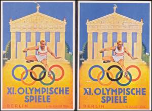 Olympiade 1936 1936, XI. OLYMPISCHE BERLIN, ... 