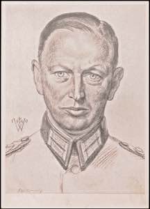 Porträtkarten 1940, Oberst Buschenhagen, ... 