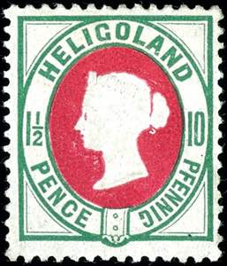 Helgoland 1 1/2 P./10 Pfg ... 
