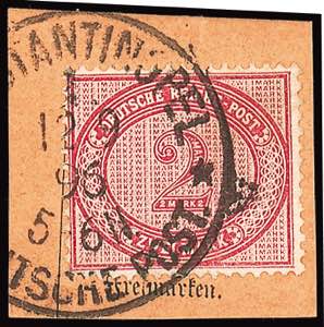 Deutsche Post in der Türkei - Vorläufer 2 ... 