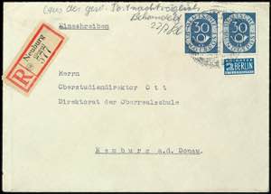Bundesrepublik Deutschland 30 Pfg Posthorn, ... 