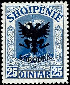 Albanien 1920, 1 Quarter-50 Quarter ... 