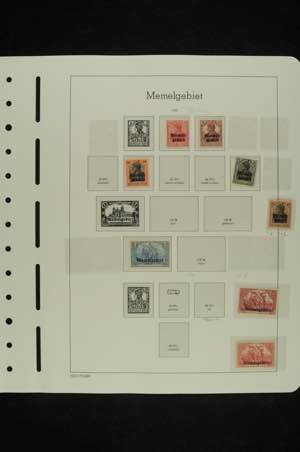 Memel 1920 - 1939, postfrische und ... 
