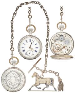 Fob Watches from 1901 on Extreme decorative ... 