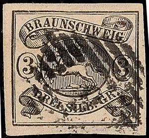 Braunschweig Nummernstempel 6 - Boerssum, ... 