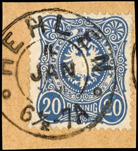 Brunswick - Later Use of a Postmark \to ... 