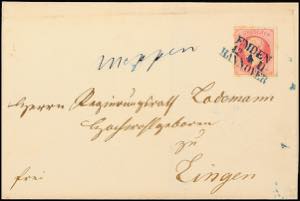 Hanover - Later Use of a Postmark \EMDEN ... 