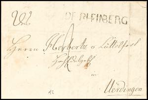 Prussia - Pre-stamp Mail DE RHEINBERG - ... 