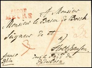 Prussia - Pre-stamp Mail P. 103. P. MEURS, ... 
