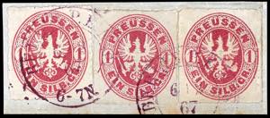 Prussia 1 Sgr. Carmine, eagle in the oval, ... 