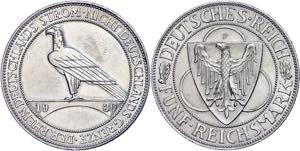 Coins Weimar Republic 5 Reichmark, 1930, ... 