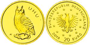 Münzen Bund ab 1946 20 Euro, Gold, 2018, D, ... 