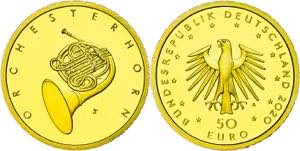 Federal coins after 1946 50 Euro, Gold, ... 