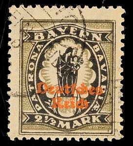 German Reich 2 1/2 Mark lithography neat ... 