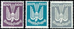 German Reich 5 Pfg to 300 Pfg wood-pigeon, 7 ... 