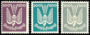 German Reich 5 Pfg to 300 Pfg wood-pigeon, ... 