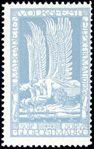 Semi-official Airmail Stamps 50 Pf ... 