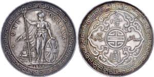 Grossbritannien Trade Dollar, 1898, B, KM ... 