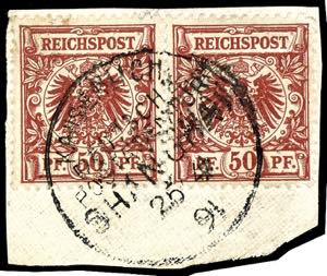 German Post in China - Forerunner 2 examples ... 