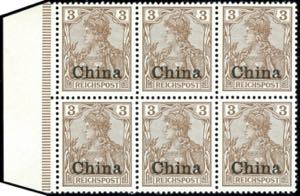 Deutsche Post in China 3 Pf ... 