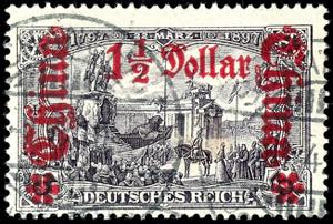 Deutsche Post in China 1 1/2 Dollar auf 3 M. ... 