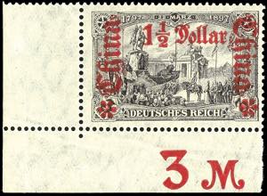Deutsche Post in China 1 1/2 D. auf 3 M. ... 