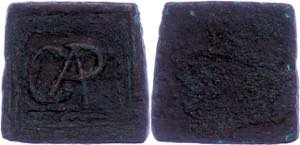 Mexikanische Token Token (4,82g), Bronze, ... 