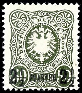 Deutsche Post in der Türkei Deutsches Reich ... 