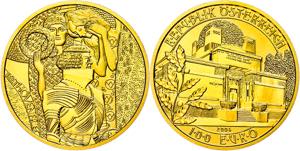 Österreich ab 1945 100 Euro, Gold, 2004, ... 