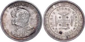 Portugal 1000 Reis, 1898, Carlos I., 400 ... 