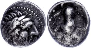 Coins Celts Celts in the East, tetradrachm ... 