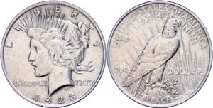 Coins USA Dollar, 1923, Philadelphia, KM ... 
