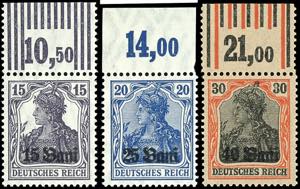 Romania 15 to 40 B. Without MVIR, 3 upper ... 