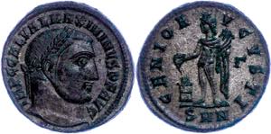 Coins Roman Imperial Period Maximinus II., ... 