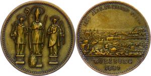 Medallions Germany before 1900 Würzburg, Æ ... 