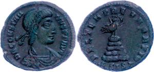 Coins Roman Imperial Period Constans ... 