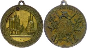 Medallions Germany before 1900 Erford, ... 