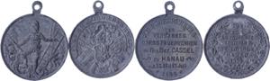Medallions Germany before 1900 Hanau, lot of ... 