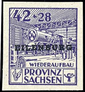 Eilenburg 6-42 Pfg. Donation stamps with ... 