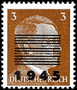 Netzschkau-Reichenbach 3 Pfg Hitler with ... 