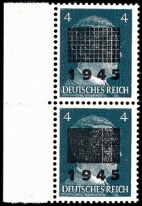 Netzschkau-Reichenbach 4 Pfg Hitler in the ... 