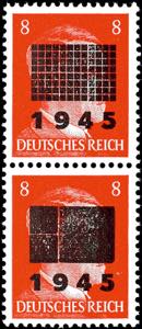 Netzschkau-Reichenbach 8 Pfg Hitler with ... 