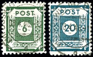 Soviet Sector of Germany 5 to 40 Pfg. ... 