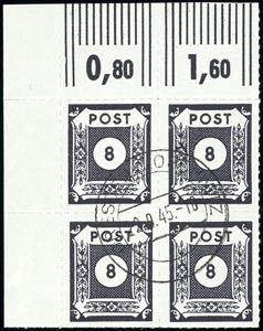 Soviet Sector of Germany 8 Pfg. Numeral ... 