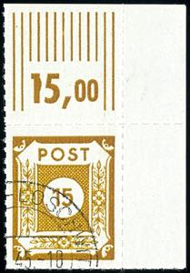 Soviet Sector of Germany 15 Pfg. Numerals ... 