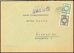 Soviet Sector of Germany 5 Pfg. Numeral ... 